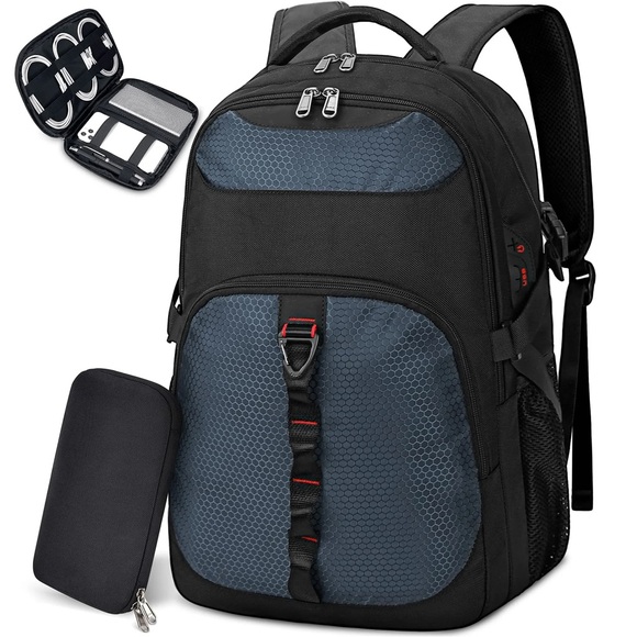 Other - Navy Blue Travel/ School/ Work Laptop Backpack 50L/  17 inch Unisex
